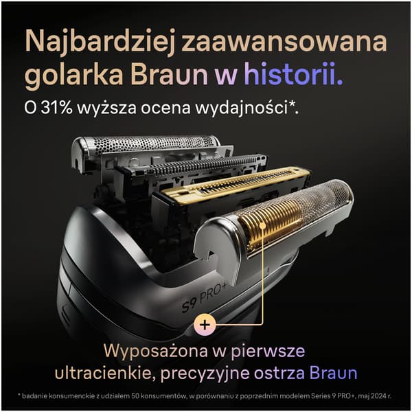 Braun Series 9 PRO+ 9615s -parranajokone