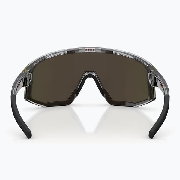 Bliz Vision solbriller transparent mørkegrå/brun rød multi