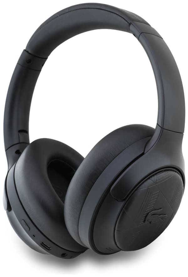 LACOSTE Monogramme ANC On-Ear Hovedtelefoner Sort