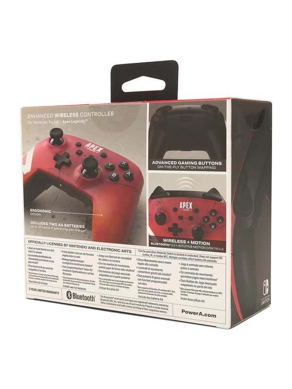 PowerA Enhanced Apex-kontroll till Nintendo Switch Trådlös