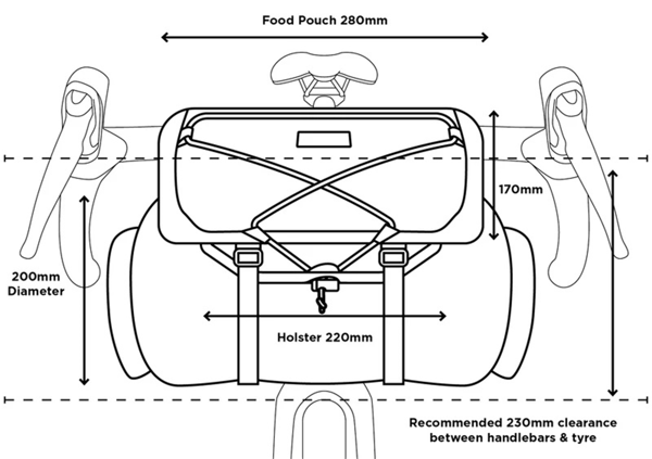 RESTRAP Bar Bag styrttaske