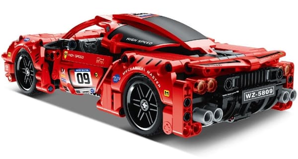 IM.MASTER Pull Back Superauto IM5809 -muovirakennuspalikat