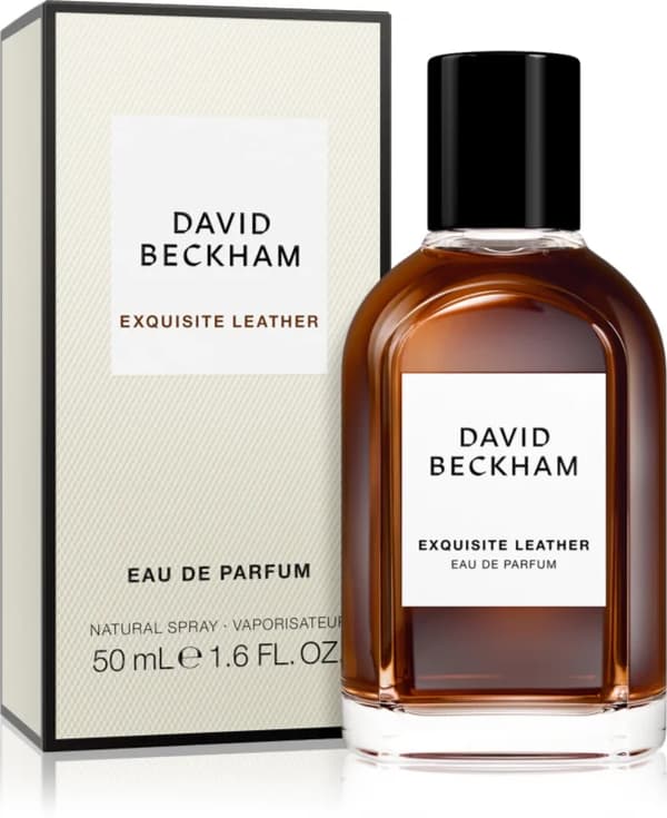 David Beckham Exquisite Leather Eau de Parfum til mænd 50 ml