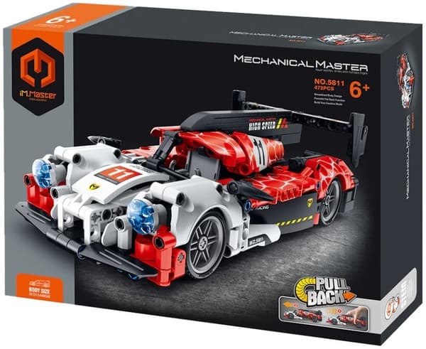 IM.MASTER Pull Back Super racer plastikklodser IM5811