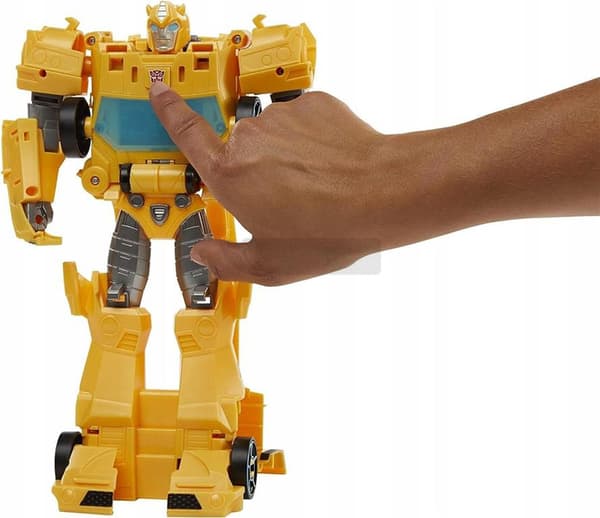 Transformers Cyberverse Roll and Change Bumblebee figur