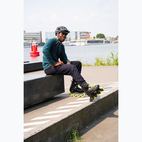 Rollerblade Lightning rulleskøjter til mænd sort/lime Størrelse: 40.5-41 EU