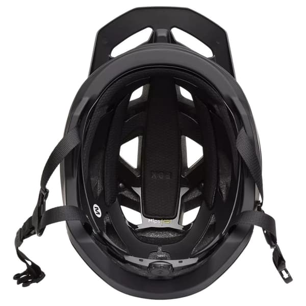 Fox Speedframe Solid MIPS cykelhjelm sort Farve: Rød Størrelse Størrelsesguide: S