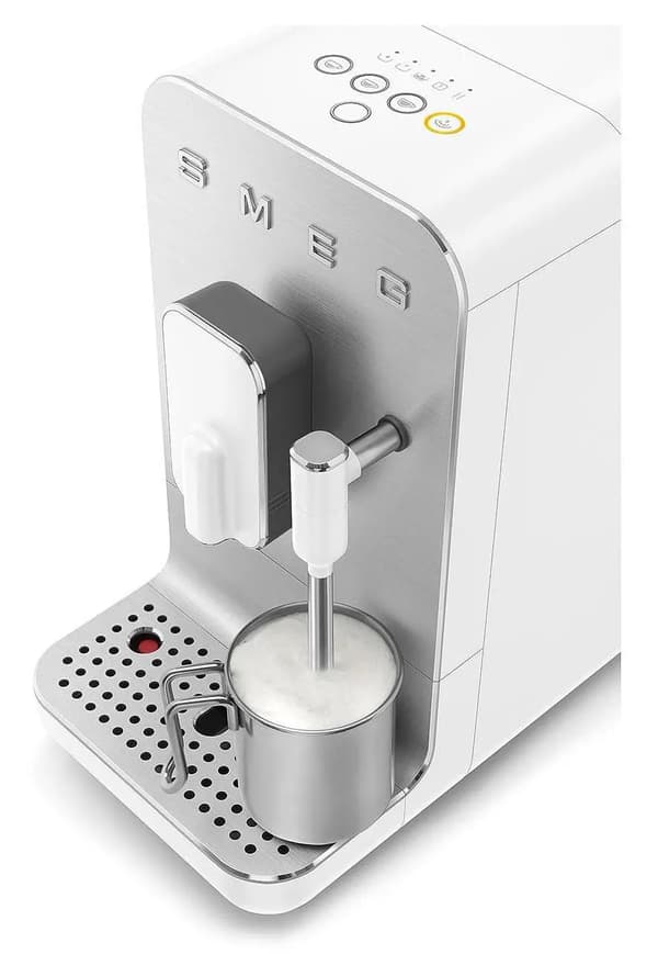 Smeg BCC12WHMEU automatisk kaffemaskin