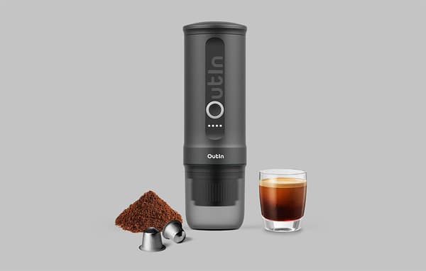 OUTIN Nano Espressomaskine Grå