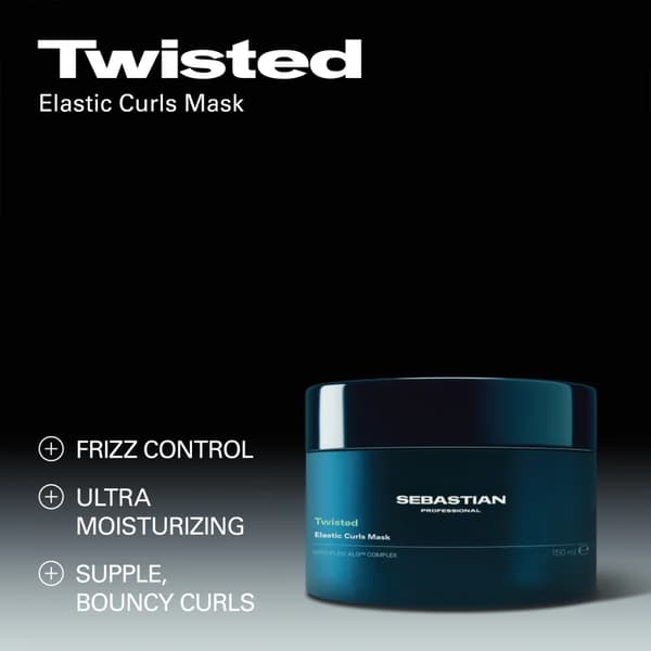 Sebastian Professional Twisted hårmaske til krøllet hår 150 ml