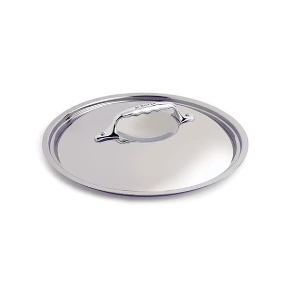 DE BUYER Affinity 28 cm - låg i rustfrit stål