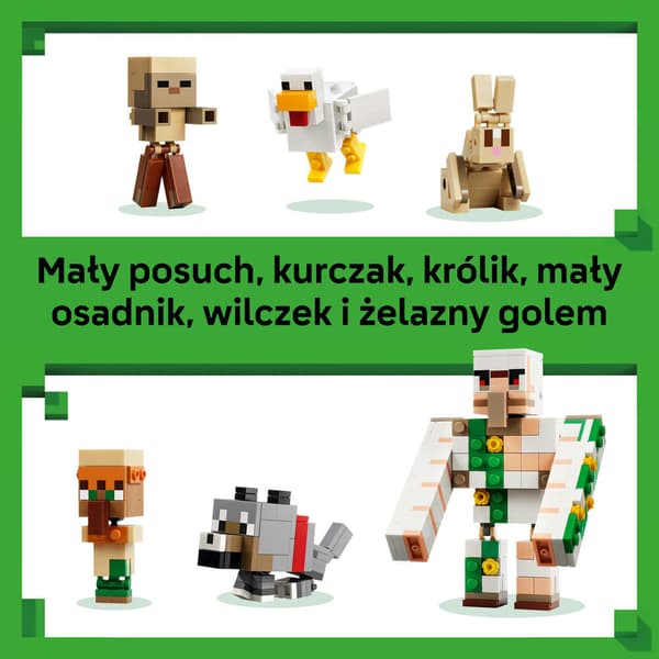 LEGO 21592 Minecraft Ökenkycklingryttarattack