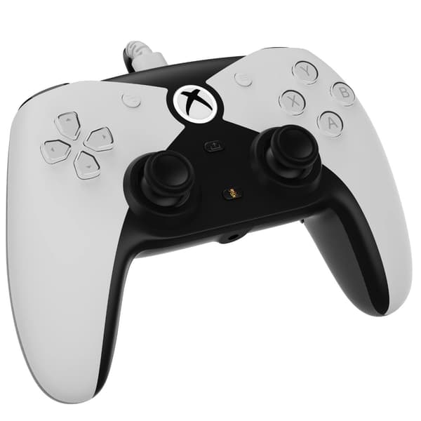 Hyperkin The Competitor-kontroll för Xbox, PC Trådbunden Vit-svart