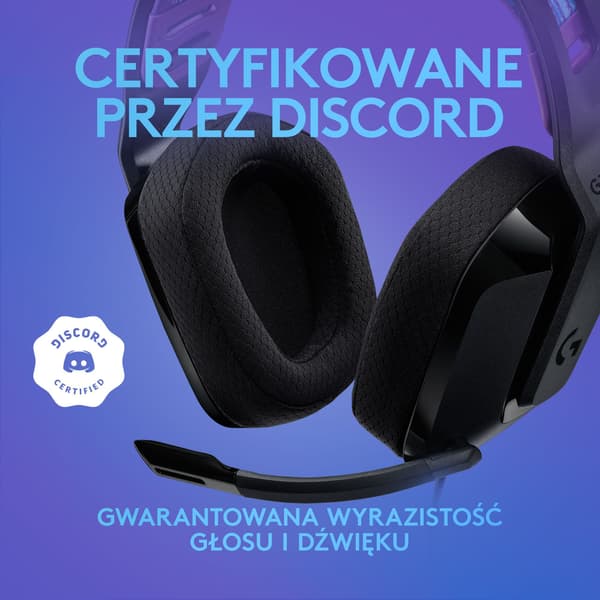 Logitech G335 Hovedtelefoner Sort (981-000978)