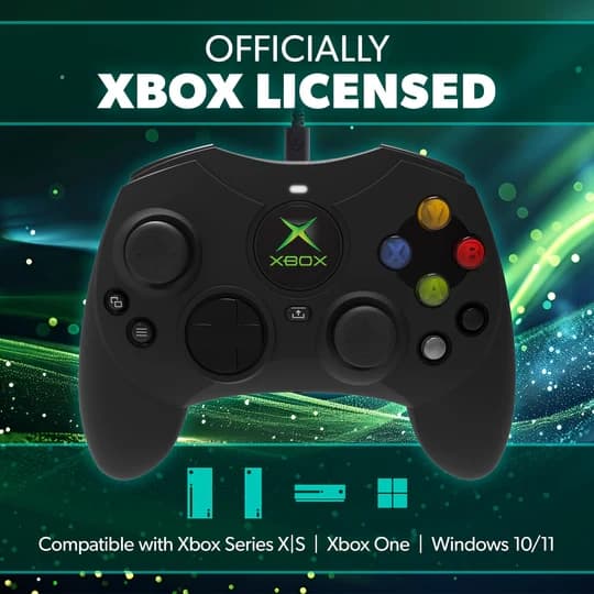 Hyperkin Duchess-kontroll för PC, Xbox trådbunden svart