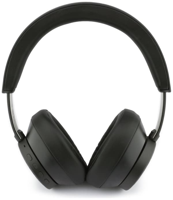 GUESS 4G Triangle Logo On-Ear Hovedtelefoner Sort
