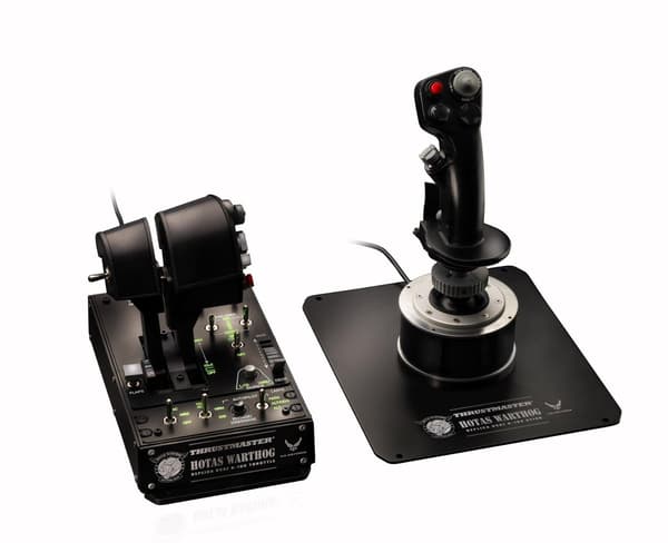 Thrustmaster HOTAS Warthog -setti PC:lle - langallinen