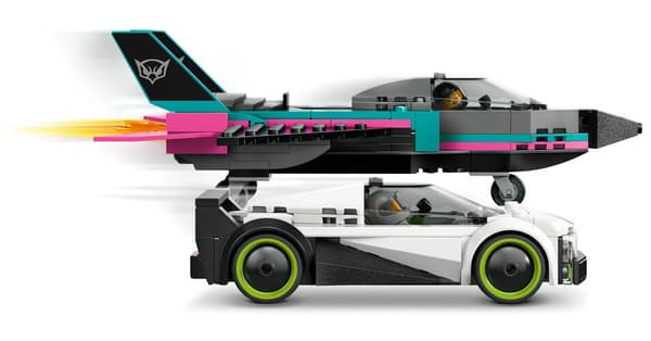 LEGO 60489 City Jetplan mot bil