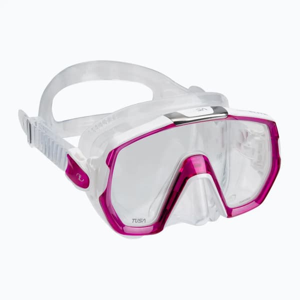 TUSA Freedom Elite dykmask vit/rosa