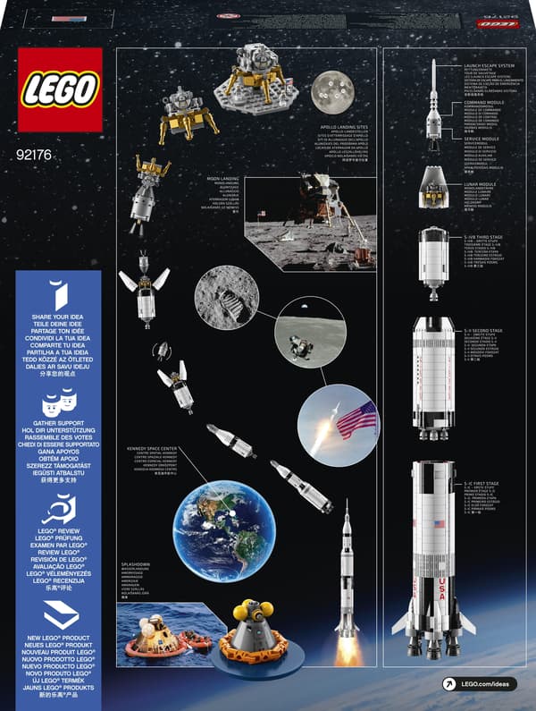 LEGO Ideas NASA Apollo Saturn V (92176)