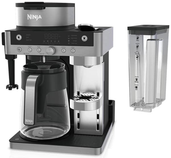 NINJA Shark CFN803EU kaffemaskine Sort-stål
