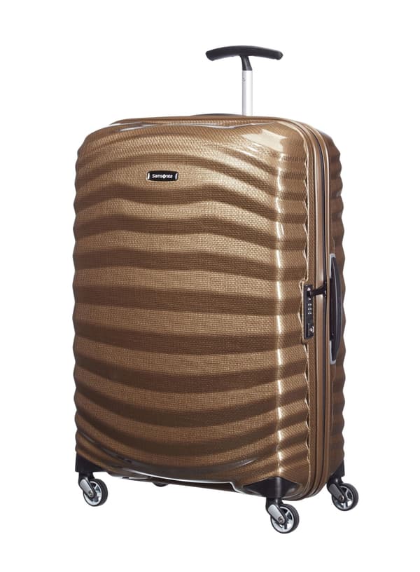 Samsonite Lite-Shock spinner medium resväska - sand