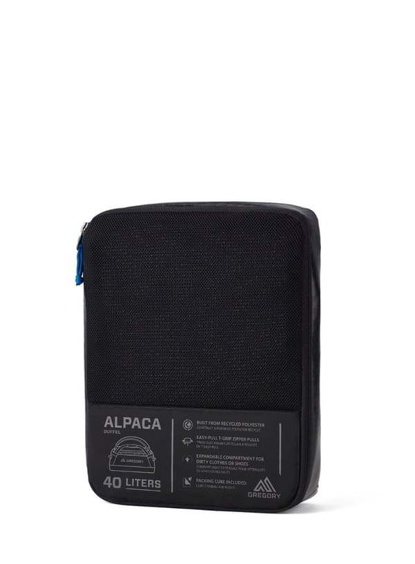 Gregory Alpaca 40 Duffle Bag - obsidian black
