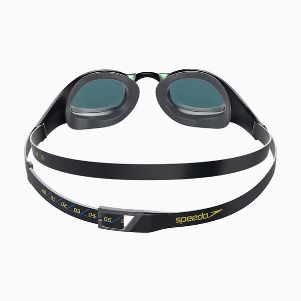 Uimalasit Speedo Fastskin Hyper Elite Mirror musta/viileä harmaa/rubiini