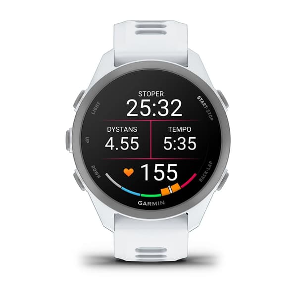 Smartwatch Garmin Forerunner 170 43mm GPS Hvid