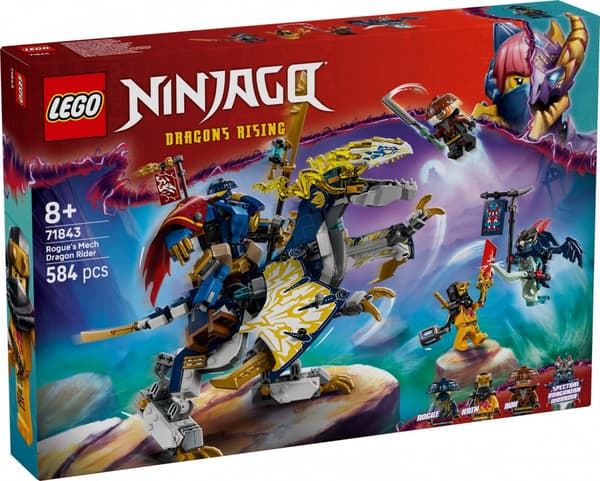 LEGO Klossar 71843 Rogue's drakryttarmekanism