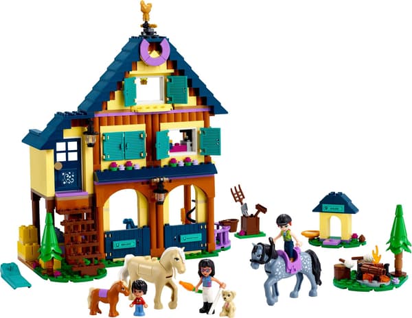 LEGO Friends Skovens ridecenter (41683)