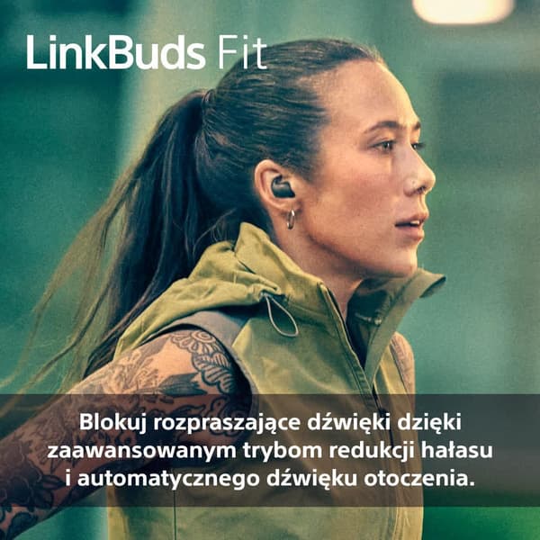 SONY LinkBuds WF-LS910 In-Ear Hörlurar Rosa