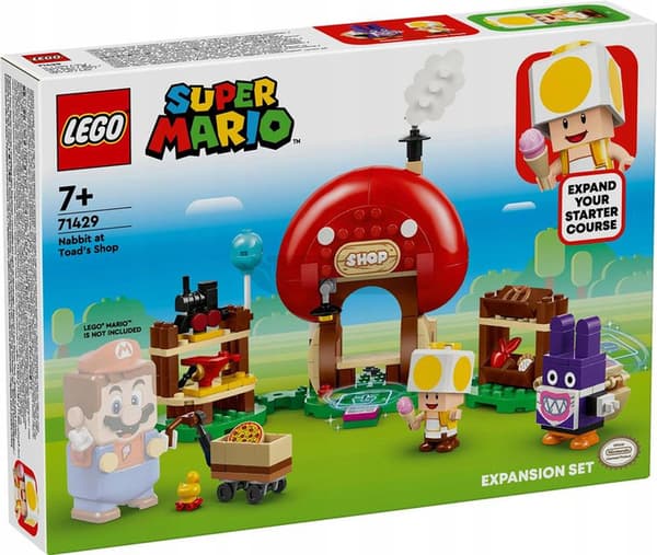 LEGO SUPER MARIO 71429 NABBIT TOADIN KAUPASSA