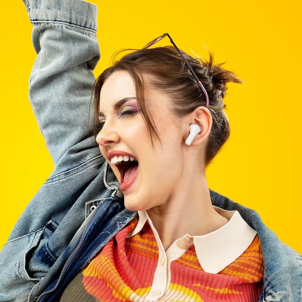 NICEBOY Pins 4 ANC In-Ear-hörlurar Vit