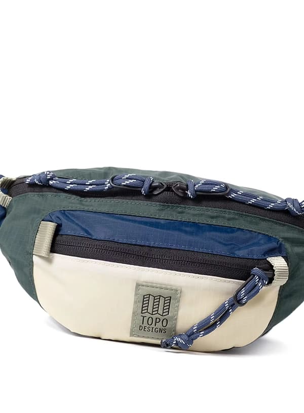 Topo Designs Mountain Waist Pack - forest/bone white