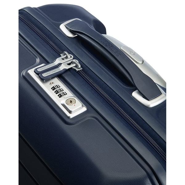 Stor kuffert Samsonite Flux - marineblå