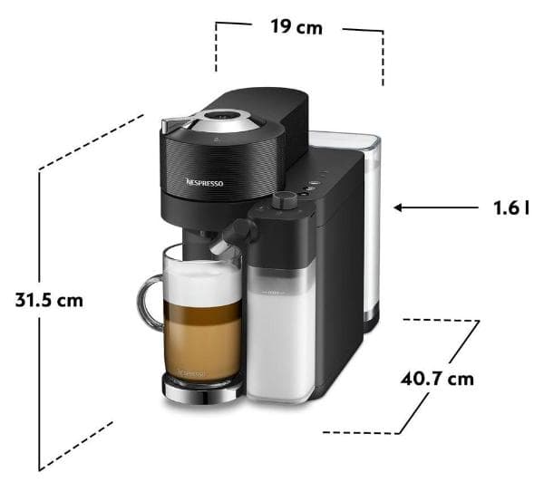 DeLonghi Vertuo Lattissima ENV300.B kapselkaffemaskin