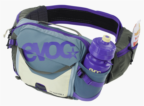 EVOC Hip Pack Pro 3 + 1,5L -juomareppu