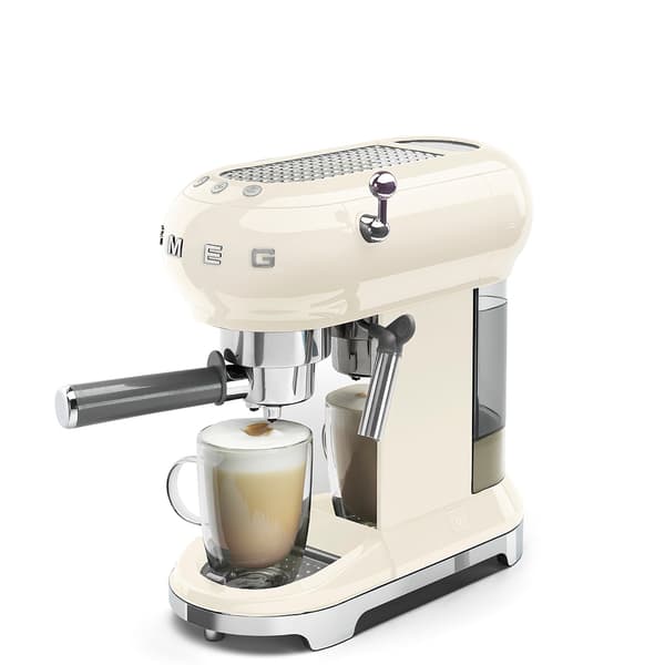 SMEG ECF01CREU Kaffemaskin Kräm