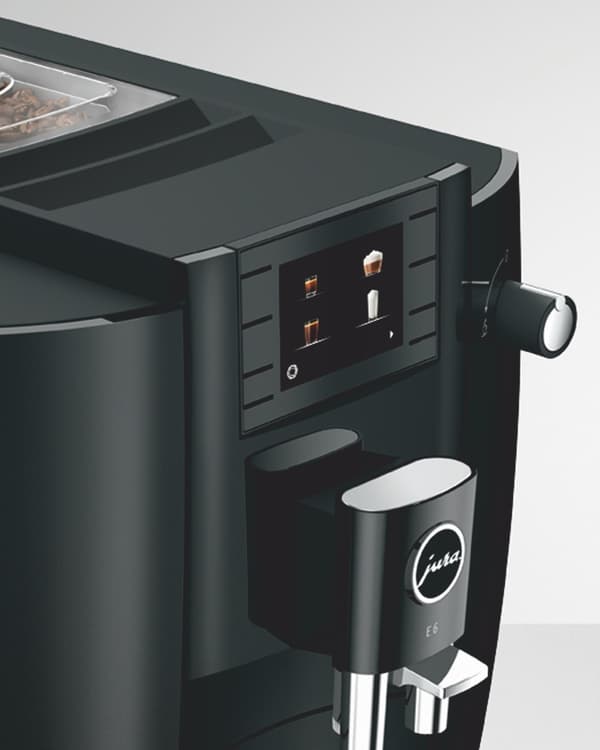 JURA E6 Piano Black (EC) espressomaskin