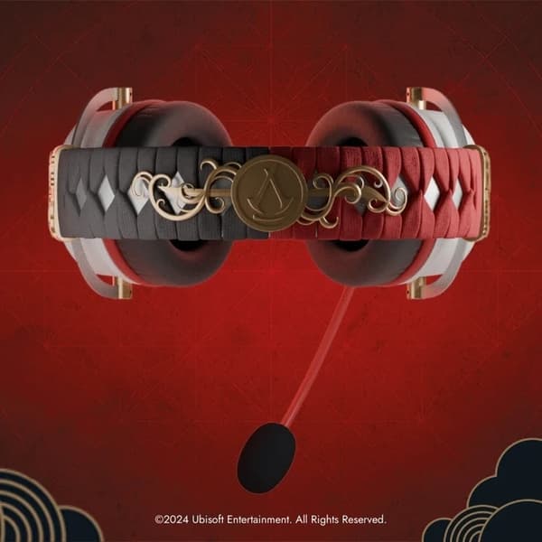 Lexip Assassin's Creed Shadows trådløst headset med mikrofon - Multiplatform Wireless Headset