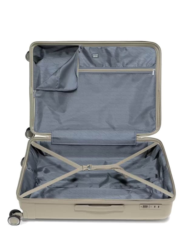 Puccini Turin stor kuffert - beige