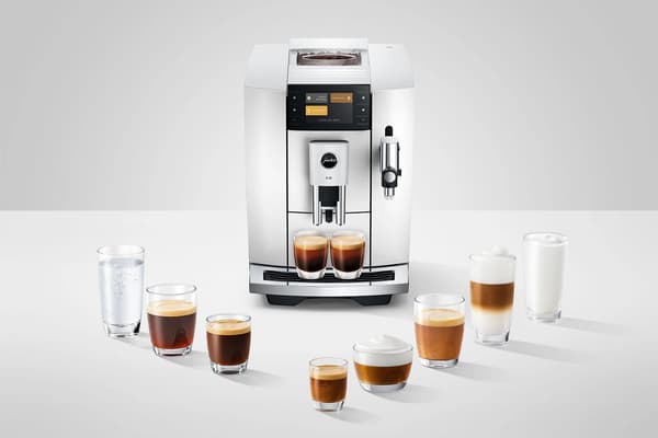 Jura E8 Piano White (ED) kaffemaskin