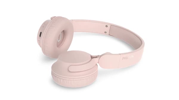 Philips TAH4000PK/00 Trådløse On-Ear Bluetooth 6.0 Hovedtelefoner Pink