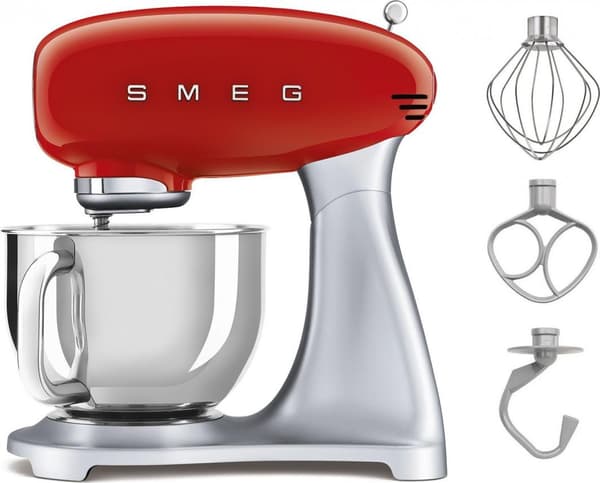 SMEG SMF02RDEU PLANETARISK BLANDER Rød