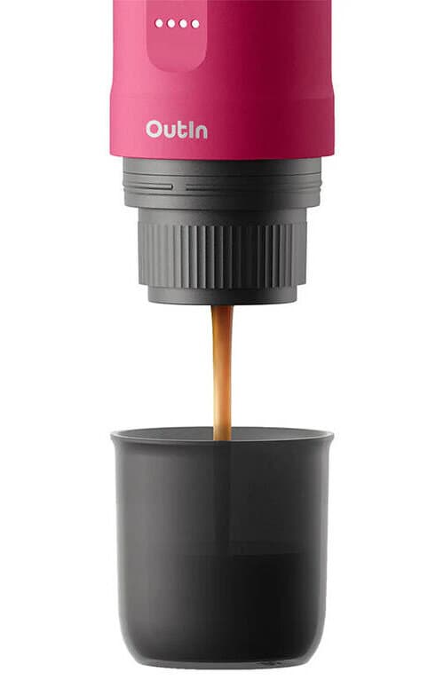 OUTIN Nano Kaffemaskine Rød