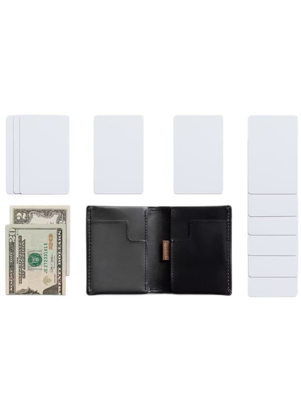 Bellroy Slim Sleeve läderplånbok - svart
