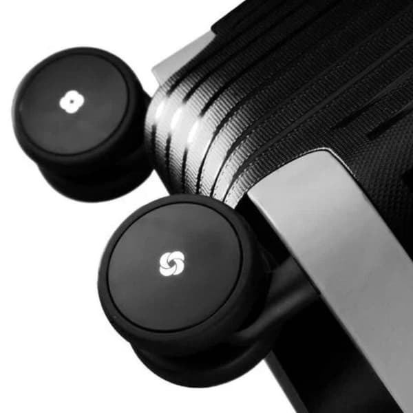 Stor resväska XL Samsonite S'Cure - mörkblå