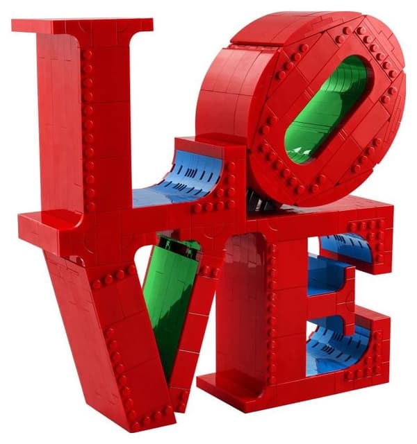 LEGO Art 31214 KÄRLEK