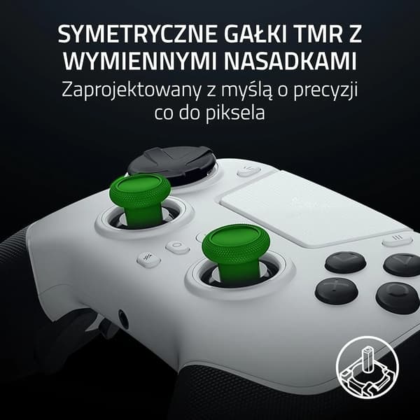 Razer Raiju V3 Pro Controller til PS5, PC Trådløs Hvid